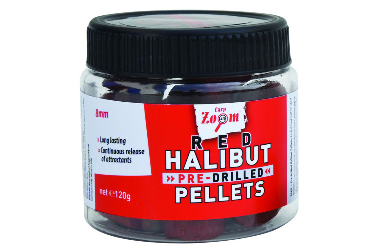 Pre-Drilled Red Halibut Pellets